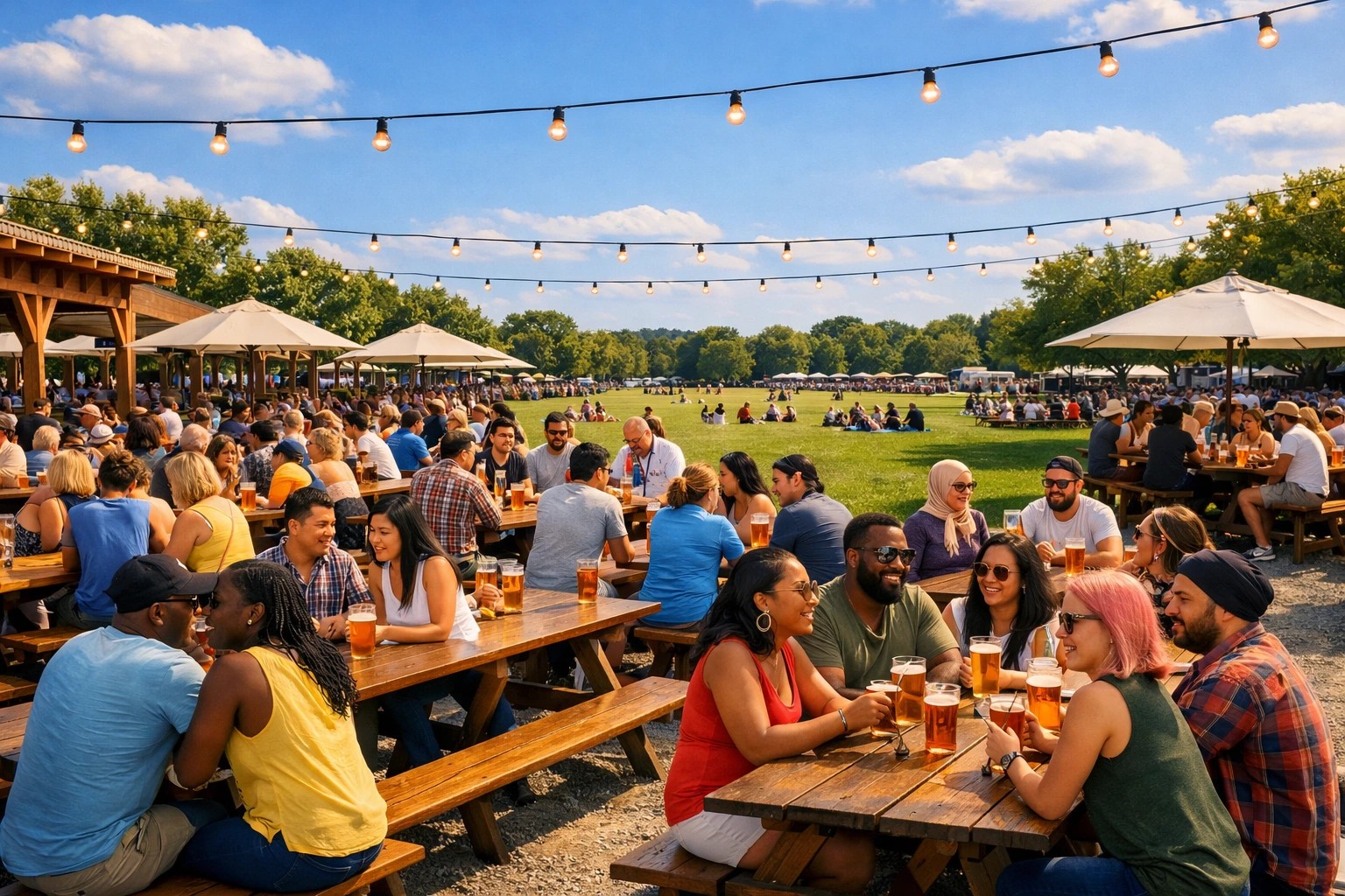 A Massive 60,000‑Sq‑Ft Beer Garden Just Opened&hellip;