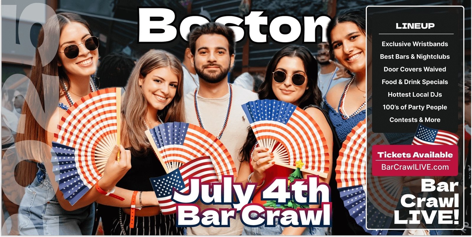 Official July 4th Bar Crawl Boston Independence Day Bar Crawl LIVE