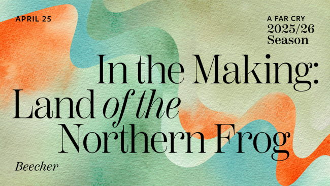 IN THE MAKING: Lembit Beecher’s Land of the Northern Frog