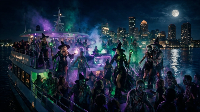 Witches & Zombies Halloween Party Cruise